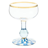 Royal Check Coupe Glass