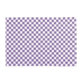 Violet Check Placemat, Set of 4