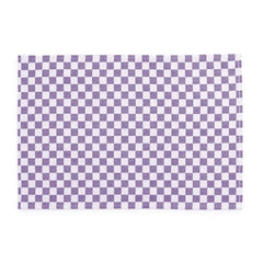 Violet Check Placemat, Set of 4