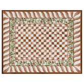 Mocha Check 8' x 10' Rug