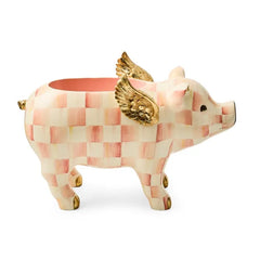 Rosy Check Flying Pig Planter