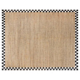 Check Jute 8' x 10' Rug