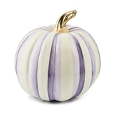 Violet Stripe Medium Pumpkin