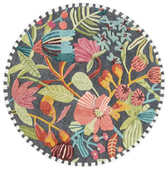 Rousseau's Forest 6' Round Rug