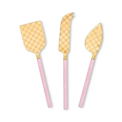 Rosy Cheese Knife Set