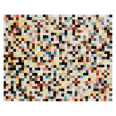 Multicolor Checkerboard 8' x 10' Rug