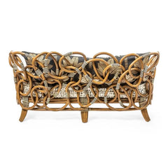 Wild Indoors Rattan Loveseat