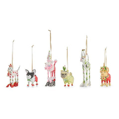 Patience Brewster Mini Dog Ornaments, Set of 6