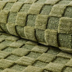 Moss Checkerboard 3' x 5' Rug