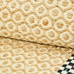 Courtly Check Natural Honeycomb 8' x 10' Jute Rug