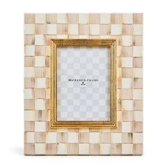Mocha Check 5" x 7" Frame