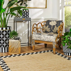 Check Jute 5' x 8' Rug