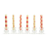 Pink Mini Dinner Candles, Set of 6