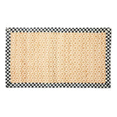 Courtly Check Natural Honeycomb 3' x 5' Jute Rug