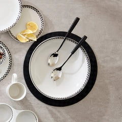 Everyday Black Salad Serving Set