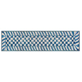 Truly Royal Check 2'6" x 10' Washable Runner