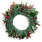 Holiday Berry 28" Urn Ring