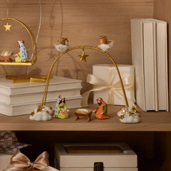Patience Brewster Nativity Cherub Angels Mini Arch Set, Set of 4