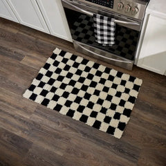 Checkerboard 2'3" x 3'9" Rug