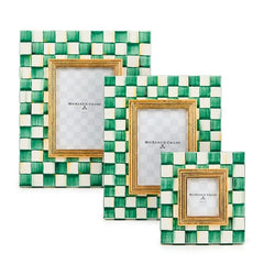 Emerald Check 4" x 6" Frame