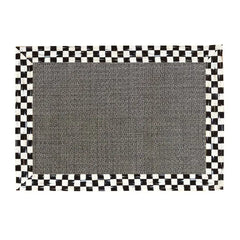Courtly Check 2' x 3' Grey Sisal Rug