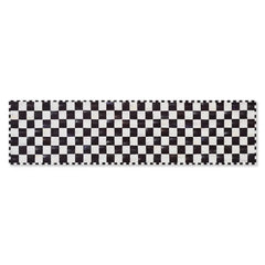 Courtly Checkered 2'6" x 10' Washable Runner