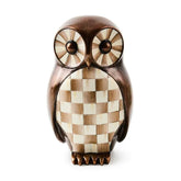 Mocha Check Owl