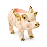 Rosy Check Flying Pig Planter