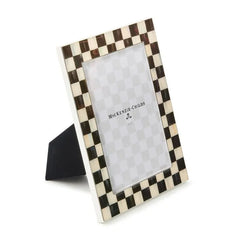 Courtly Check Silver Plated 5" x 7" Frame