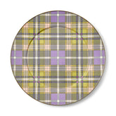 Tartan Mocha Serving Platter