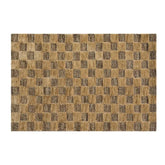 Cocoa Checkerboard 2'3" x 3'9" Rug