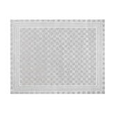 Light Grey Tonal Check 8' x 10' Rug
