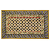 Courtly Check Purple & Green 9' x 12' Rug