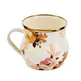 White Flower Market Mug