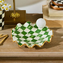 Putting Green Ceramic Dish