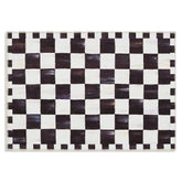 Courtly Checkered 2' x 3' Washable Rug