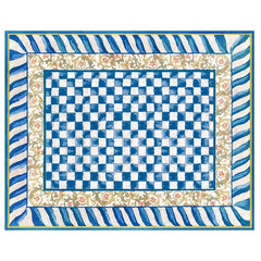 Truly Royal Check 8' x 10' Washable Rug