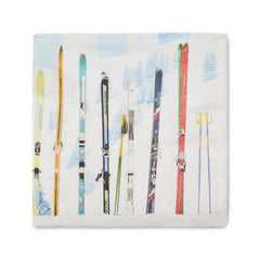 Gray Malin Ski Holiday Cocktail Paper Napkins