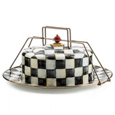 Wild Rose Brown Cake Carrier