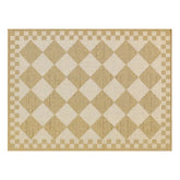 White Diamond 5' x 8' Indoor/Outdoor Rug