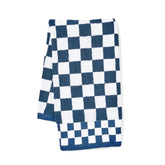 Indigo Check Hand Towel