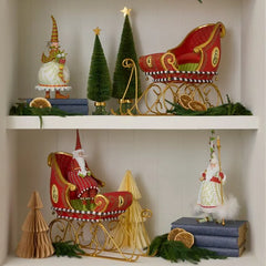 Patience Brewster Dash Away Sisal Elf Tree Figures
