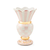 Violet Check Ceramic Great Vase
