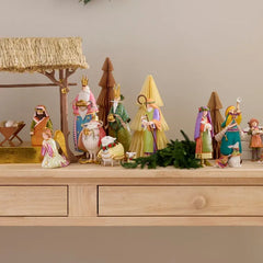 Patience Brewster Nativity Shepherd & Sheep Figures