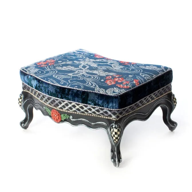 Bluetopia Ottoman