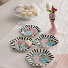 Patience Brewster Flamingo Ceramic Bud Vase