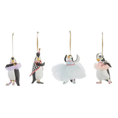 Patience Brewster Penguins En Pointe Mini Ornaments, Set of 4