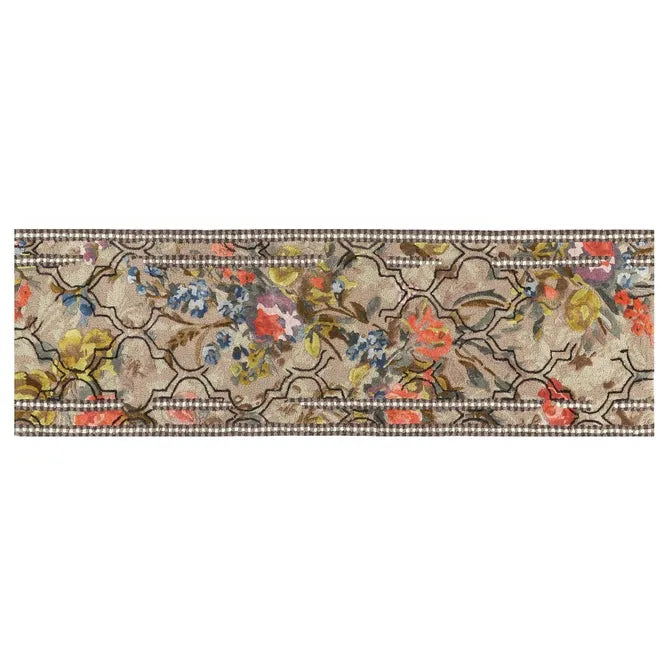 Field Study Floral 2'6"x 8' Runner Rug