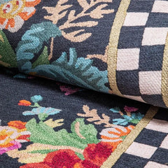 Flower Market 8' x 10' Washable Rug