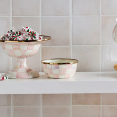 Wild Rose Brown Pinch Bowl